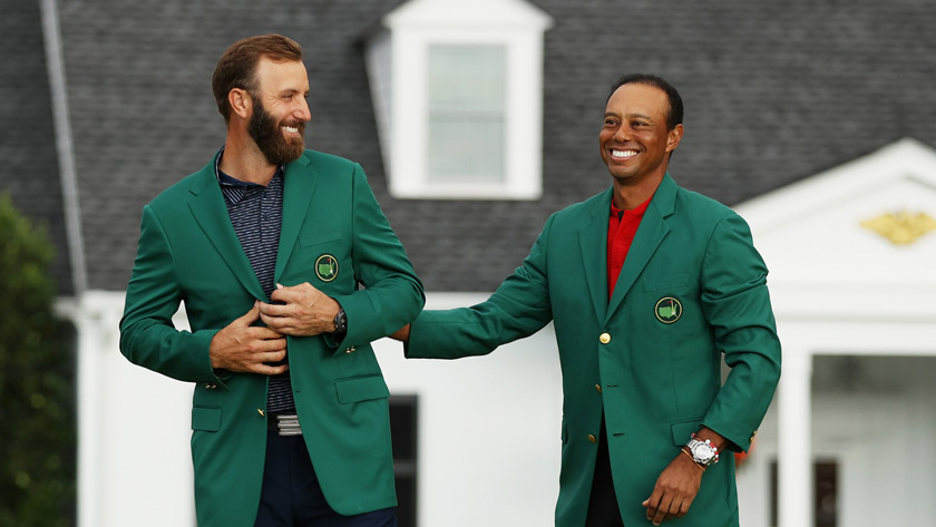 Tiger Woodsille takin pukeminen seuraajansa päälle on viiden Mastersin ykköstilan johdosta tuttua puuhaa