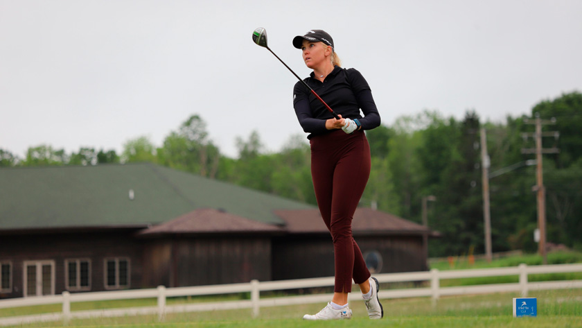 Emily Penttilä on rakentanut viimeiset 12 vuotta golfuraansa Ruotsissa ja USA:ssa
