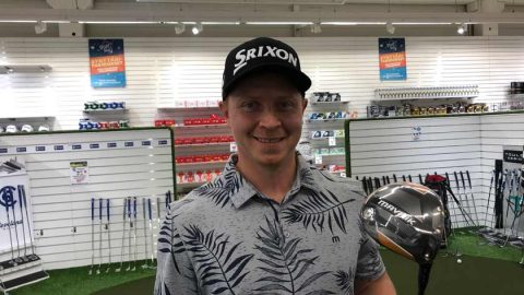 Henri Satama on noussut lyhyessä ajassa Golf Skyn Espoon myymälän luottohenkilöiden eturiviin