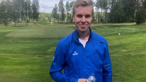 Henrik Honkalehto voitti edelliskaudella Speedgolfin SM-kisat