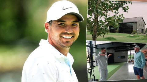 Jason Dayllä on Ohion-kodissaan oma golftalo ja harjoituskenttä.