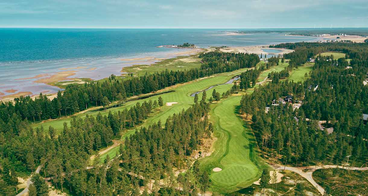 Kalajoki Golf on vieraspelaajien ylistämä kenttä. Vierailijoita viehättävät viihtyisyys