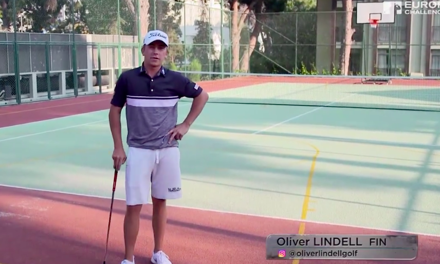 Oliver Lindell kertoi trick shoteista Challenge Tourin videolla
