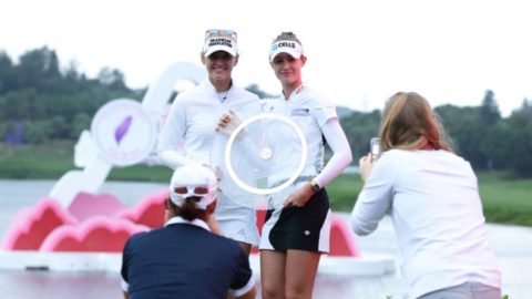Nelly ja Jessica Korda jahtaavat sunnuntaina edellään olevan Danielle Kangin ohittamista LPGA Tourin avauskisassa