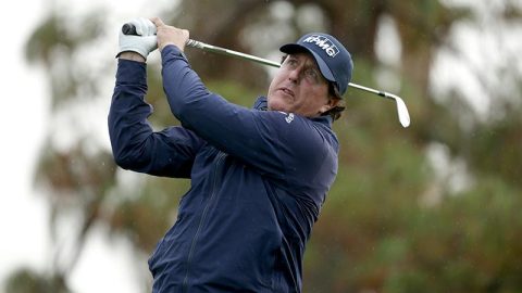 Phil Mickelson pelasi huipputuloksen PGA Tourilla.