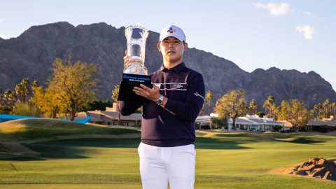 Si-Woo Kim nappasi sunnuntaina uransa kolmannen PGA Tour -voiton.