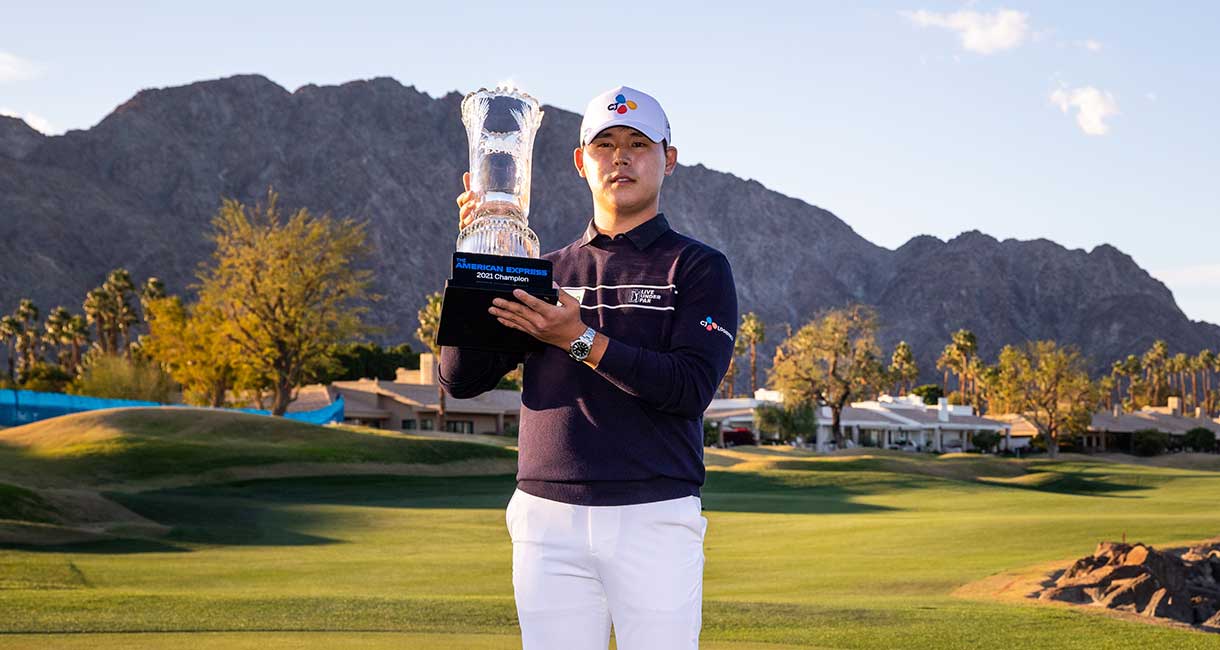 Si-Woo Kim nappasi sunnuntaina uransa kolmannen PGA Tour -voiton.