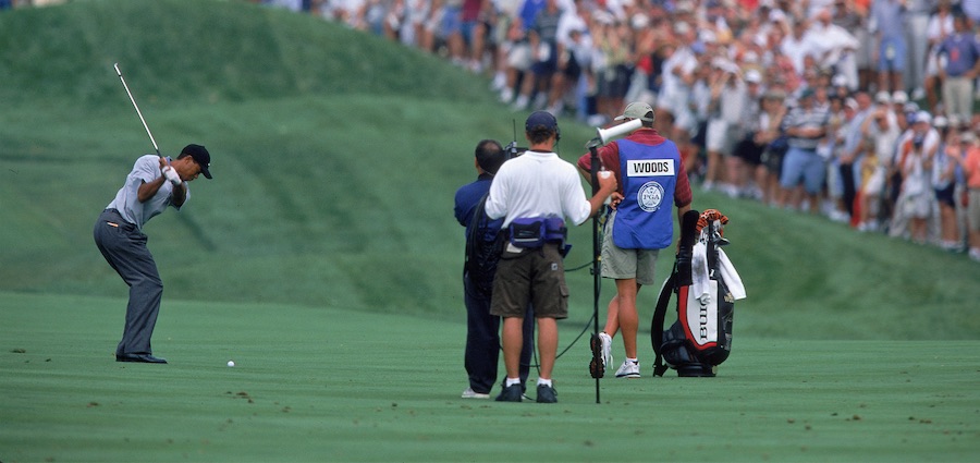 Tiger Woods PGA Championshipissä vuonna 2000