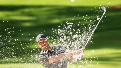 Tiger Woods oli pelannut bogittoman kierroksen Augusta Nationalissa edellisen kerran kaudellla 2008