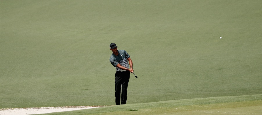 Tiger Woodsin suosikki lähipelissä on 56° wedge.