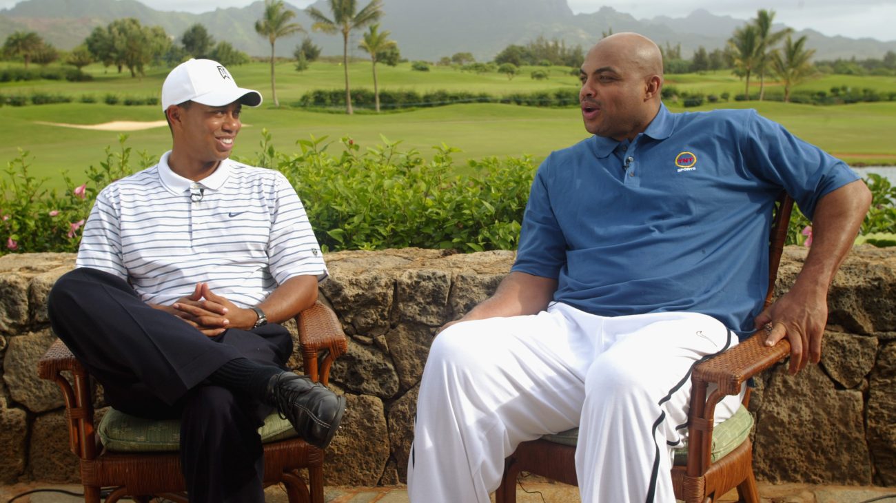 Tiger Woods ja Charles Barkley viettivät aikanaan paljon aikaa yhdessä