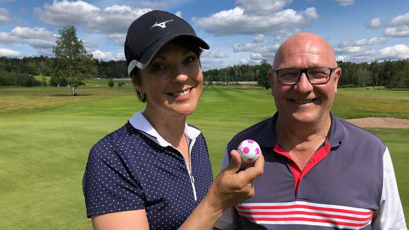 Heikki Lindevall tiesi Anna-Liisa Tiluksen harrastavan golfia. Yhteinen kierros järjestyi helpommin kuin Lindevall osasi odottaa