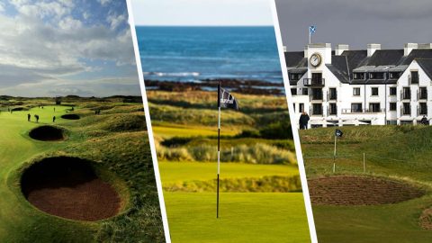 Alfred Dunhill Links Championship pelataan St Andrewsin Old Coursella