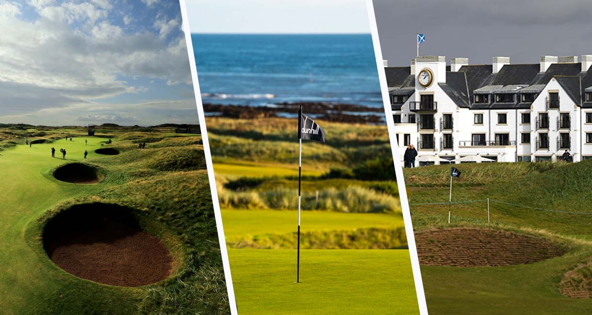 Alfred Dunhill Links Championship pelataan St Andrewsin Old Coursella