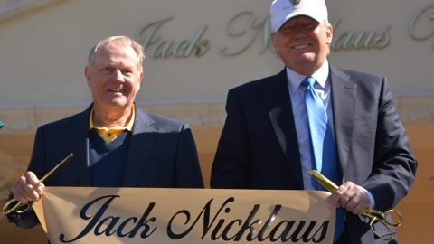 Jack Nicklauksella ja Donald Trumpilla on ollut yhteistyötä jo pitkään ennen Trumpin kautta presidenttinä