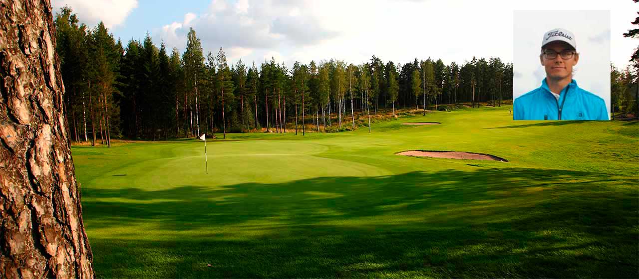 Aleksi Myllymäki rikkoi Kullo Golfin kenttäennätyksen torstaina.