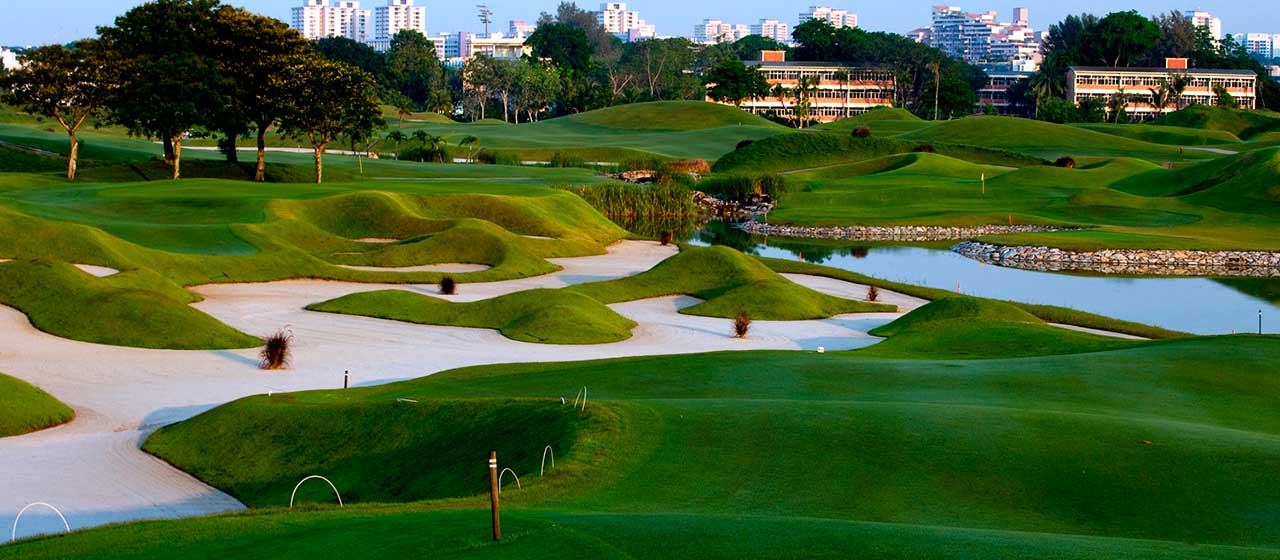Laguna National on yksi Singaporen golfkentistä.