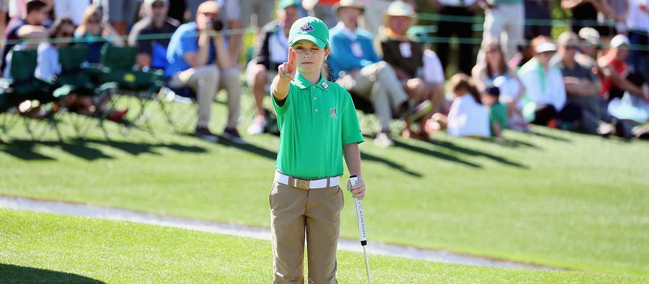 Lapsien innostaminen golfiin on oma taitolajinsa.