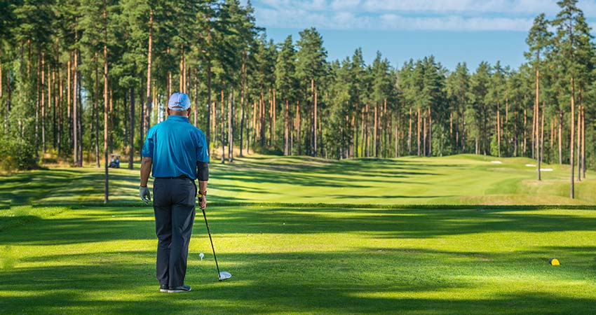 Linna Golf kuuluu eliittikenttien joukkoon Suomessa. Kun sen menee pelaamaan tiettyyn aikaa