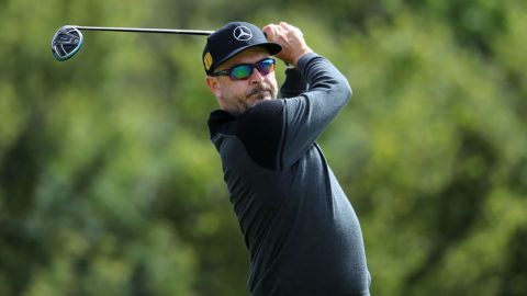 Mikko Korhonen joutuu pitämään taukoa golfista.