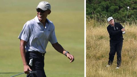 Donald Trump on pelannut golfia useammin kuin Barack Obama samassa ajassa presidenttinä.