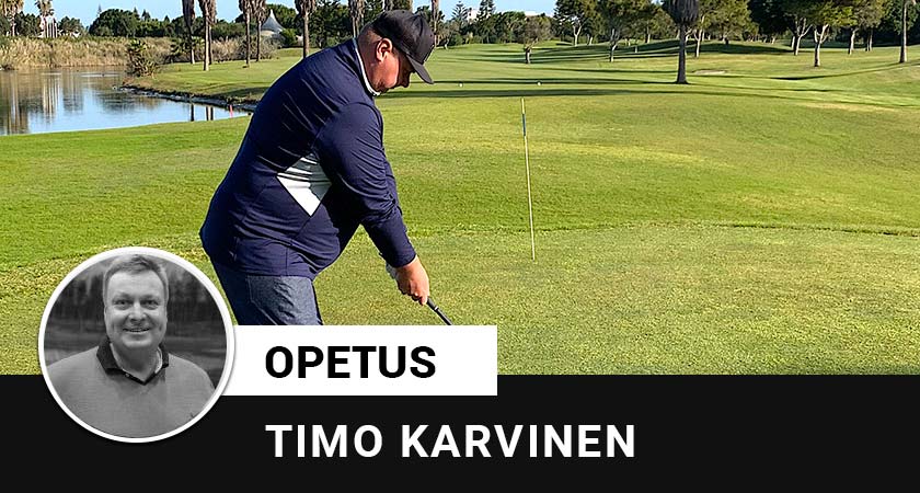 Timo Karvinen on yksi Suomen arvostetuimpia golfvalmentajia.