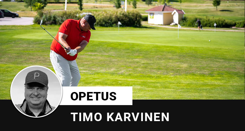 GoGolfin päävalmentajan Timo Karvisen mukaan moni pitää itseään parempana golfarina kuin oikeasti onkaan.