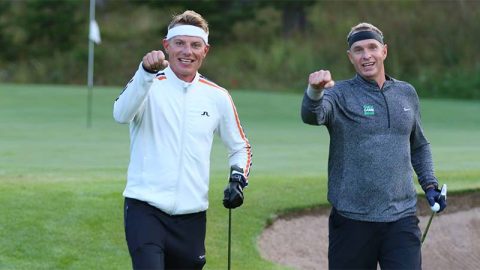 Jari Pitkälä ja Mikko Rantanen pelasivat golfia 42