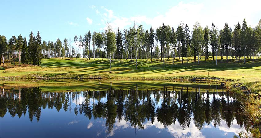 Puula Golf on kaunis yhdeksänreikäinen kenttä Kangasniemellä.
