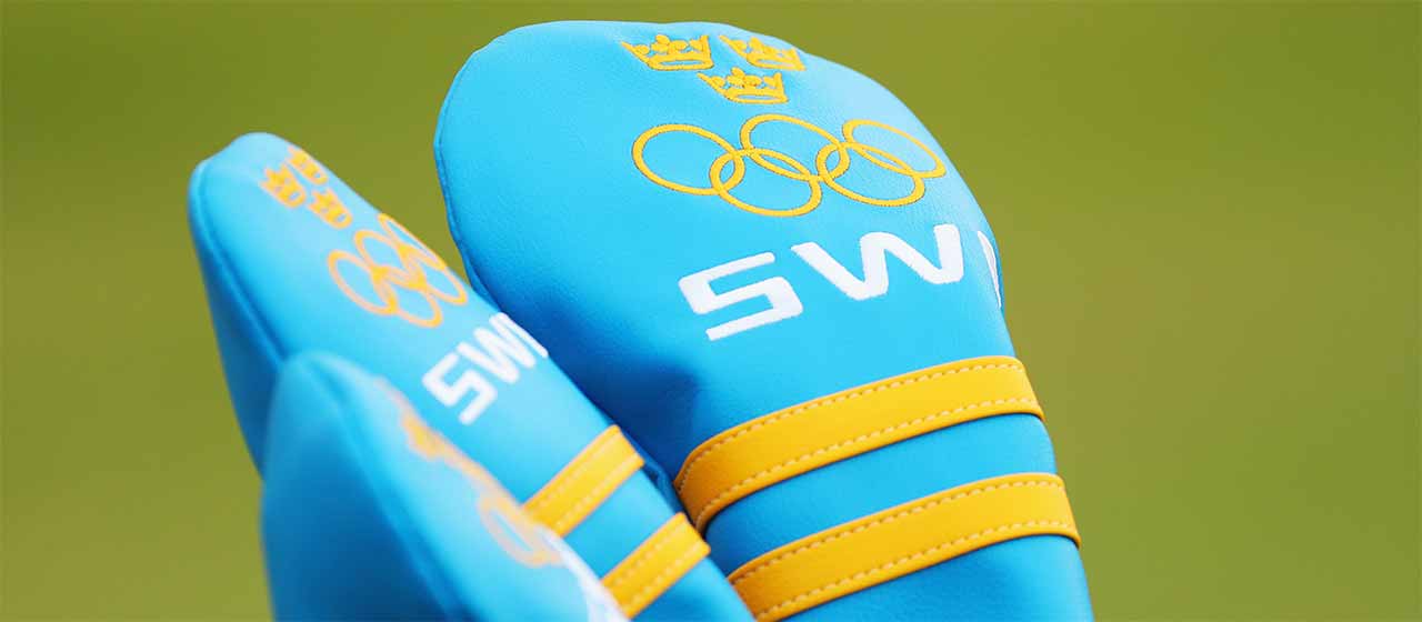 Ruotsin golfarit tunnustavat Riossa tuttuja värejä.