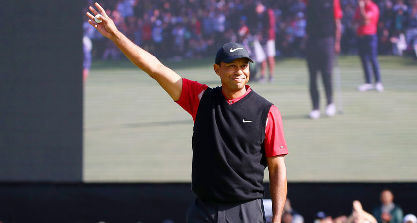 Tiger Woods villitsi japanilaisyleisöä marraskuussa. Olympialaisissa pelaaminen Tokiossa on yksi Woodsin suurista unelmista