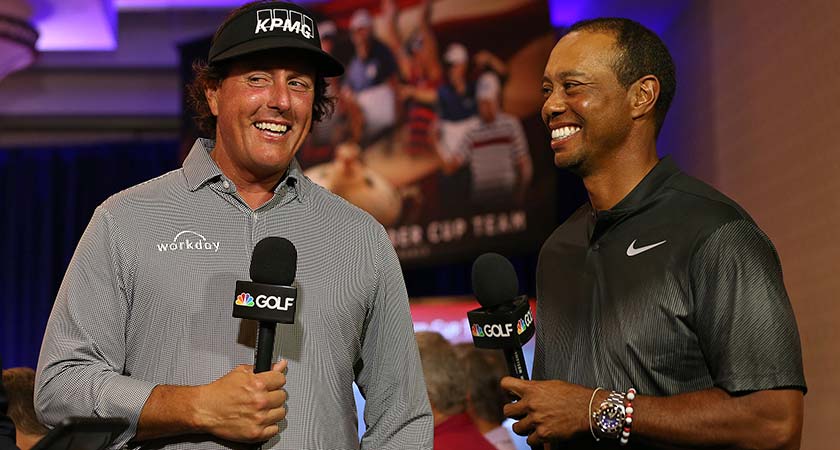 Tiger Woods ja Phil Mickelson kohtaavat marraskuussa Las Vegasissa.