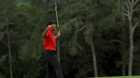 Tiger Woods voitti Masters Tournamentin vuonna 2019.