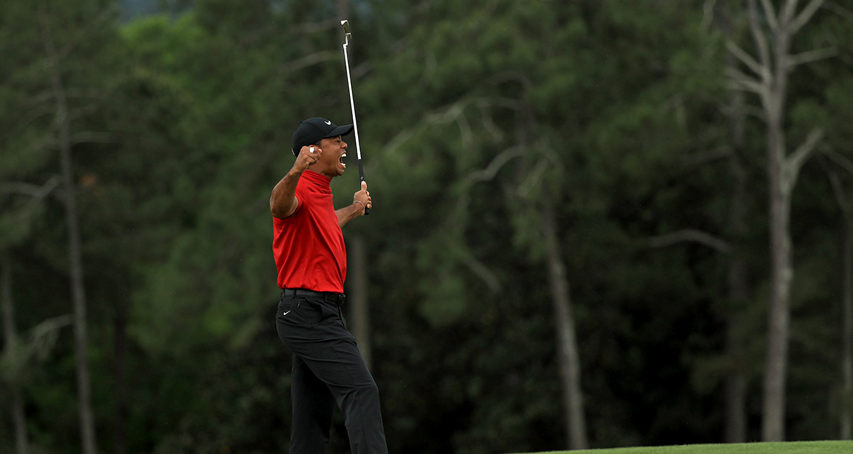 Tiger Woods voitti Masters Tournamentin vuonna 2019.