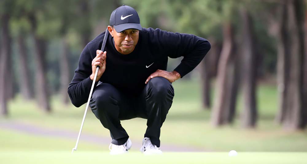 Tiger Woods pääsee polvileikkauksensa myötä taas kyykystä lukemaan linjoja
