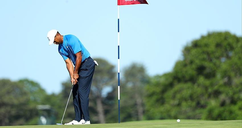 Tiger Woods on tehnyt viime viikot kovasti töitä puttipelin kanssa.