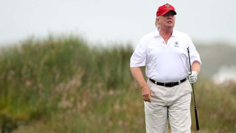 Donald Trump on golfkenttien kauhu.