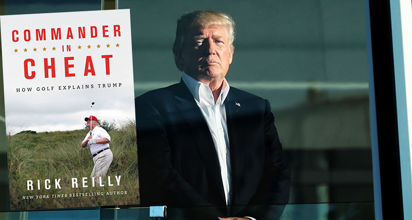 Rick Reilly käsitteli Donald Trumpia jo kirjassaan Who’s Your Caddy.