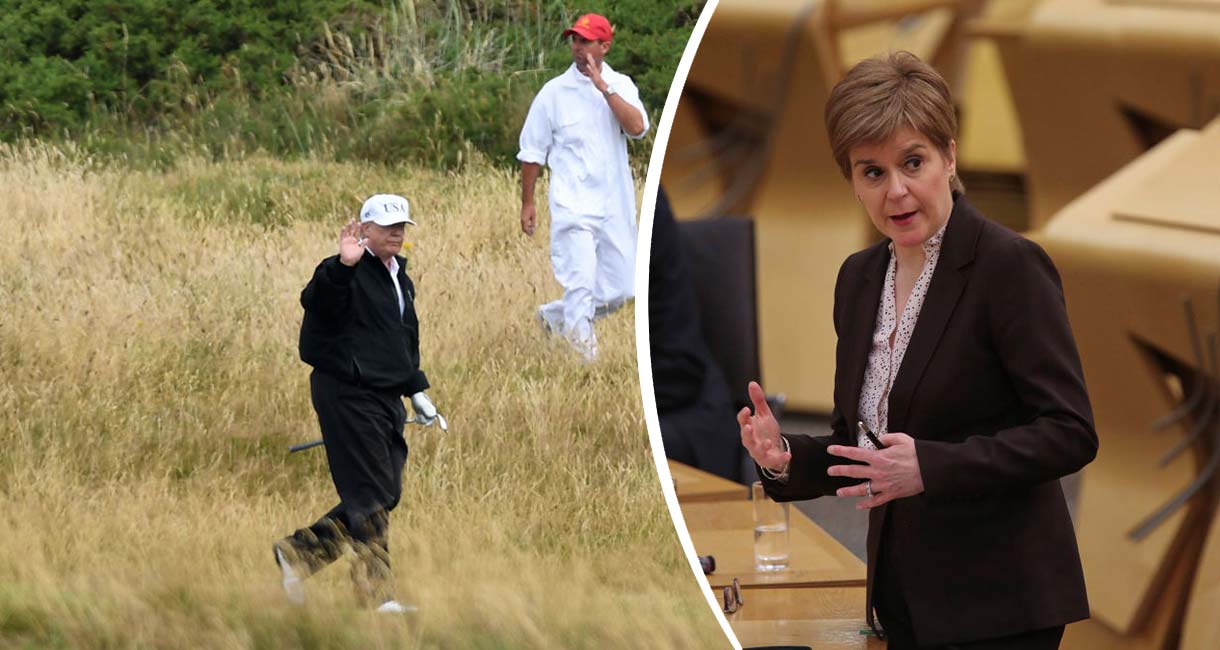 Skotlannin pääministeri Nicola Sturgeon käytännössä kielsi Donald Trumpin maahantulon virkaanastujaisten alla.