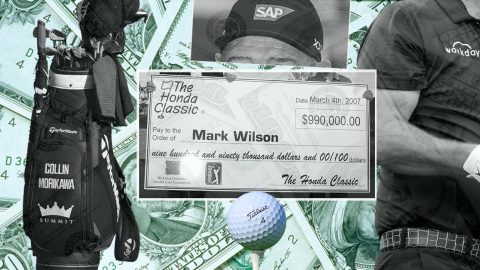 Palkintorahat muodostavat PGA Tour -pelaajan pääansion. Sponsorituloilla katetaan kulut ja vähän jää ylikin.