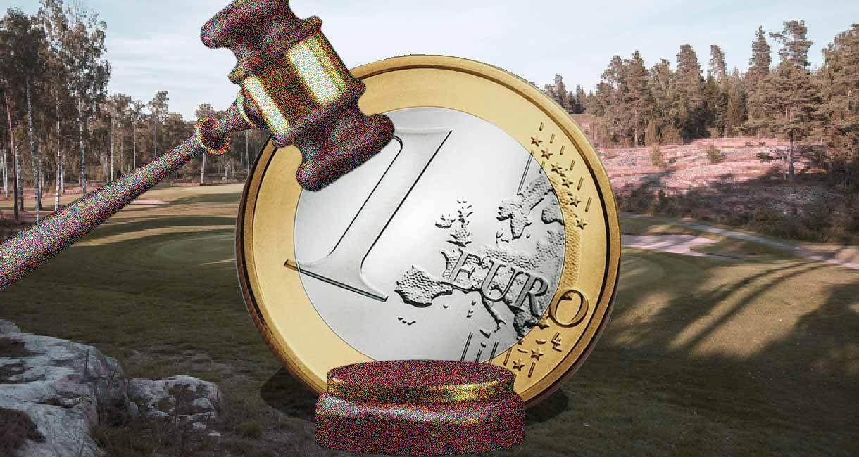 Eurolla golfosakkeita ostanut mies tuomittiin käräjäoikeudessa sakkoihin.