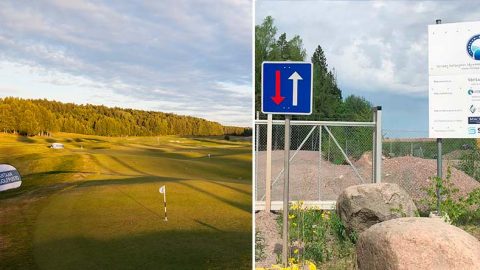 Vantaan Golfpuisto avattiin yhdeksänreikäisenä viime vuonna. Tänä vuonna kentälle johtava portti on kuitenkin ollut kiinni.