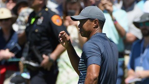 Tiger Woods avasi ykkösreiällä hyvin